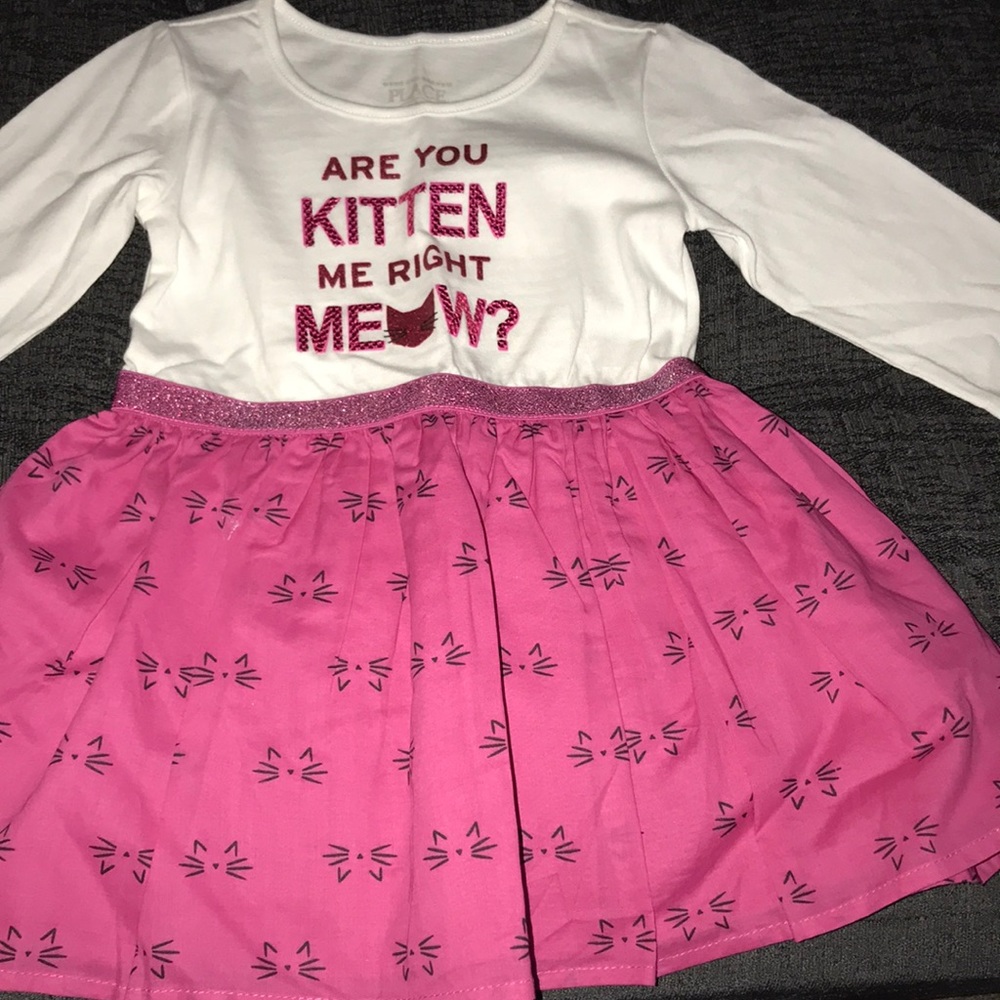 Brand new with tags, girls dress size 18-24 mos